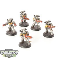 Space Marines - 5 Primaris Intercessors - bemalt