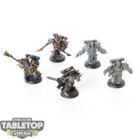 Chaos Space Marines - 5 x Chosen klassisch - teilweise...