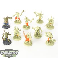 Death Guard - 10 x Poxwalkers - teilweise bemalt