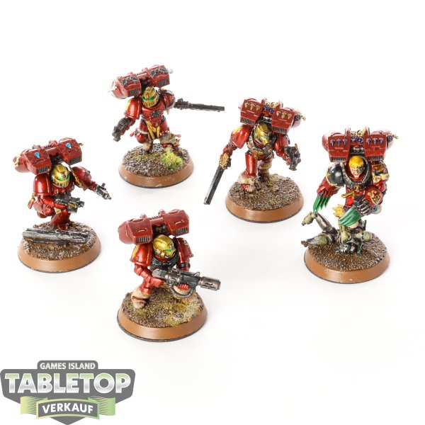 Blood Angels - 5 Death Company - bemalt