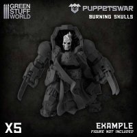 Green Stuff World - PuppetsWar - Burning Skulls