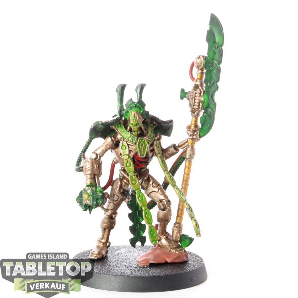 Necrons - Overlord with Tachyon Arrow - bemalt