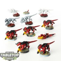 Tyraniden - 12x Termagants - klassisch - teilweise bemalt