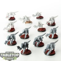 Tyraniden - 12x Termagants - klassisch - teilweise bemalt