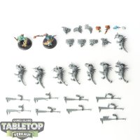 Seraphon - 10x Saurus Warriors - teilweise gebaut