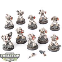 Space Marines - 10 x Tactical Squad - gut bemalt