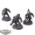 Tau Empire - 3 x XV25 Stealth Battlesuits - teilweise bemalt