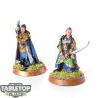 HdR Figuren - Gut - Elrond and Gil-galad - bemalt