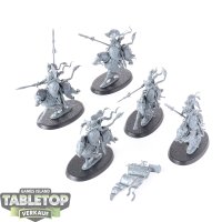 Lumineth Realm Lords - 5 x Vanari Dawnriders - unbemalt