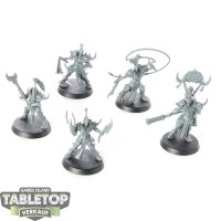 Hedonites of Slaanesh - 5x Symbaresh Twinsouls - unbemalt