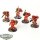 Blood Angels - 5x Vanguard Veteran Squad Klassisch - bemalt