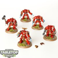 Blood Angels - 5x Terminator Assault Squad - bemalt