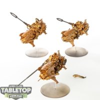 Adeptus Custodes - 3x Shield-Captain on Dawneagle Jetbike...