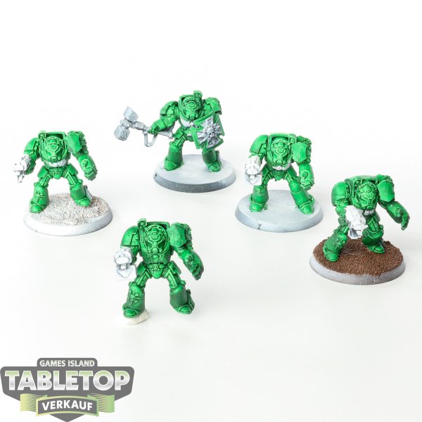 Space Marines - 5x Terminators - grundiert