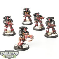 Space Marines - 5x Primaris Intercessors - bemalt