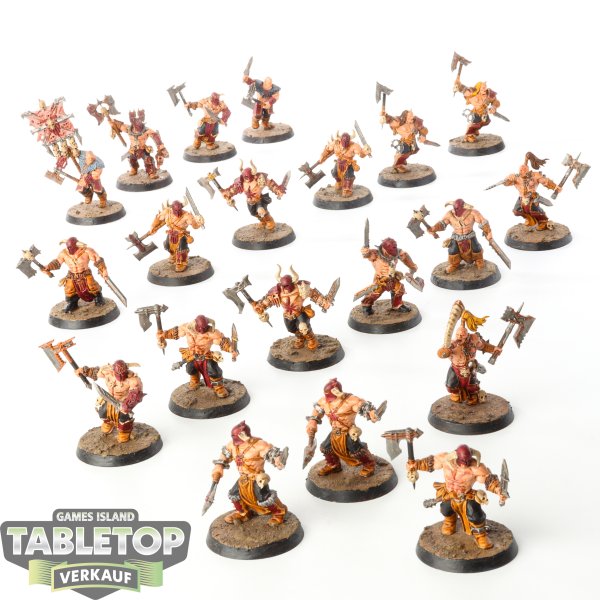 Blades of Khorne - 20 x Bloodreavers - bemalt