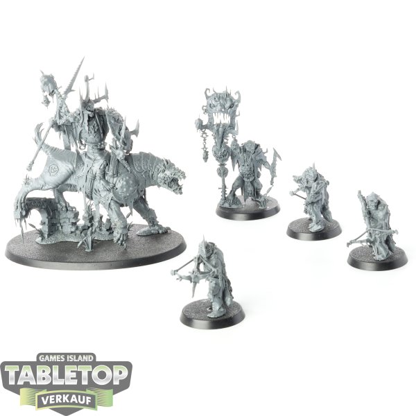 Orruk Warclans - Kruleboyz Boss-Krew - unbemalt