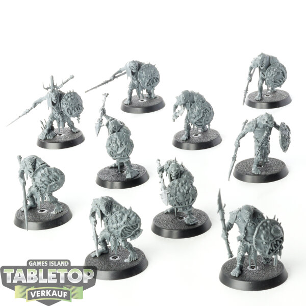 Orruk Warclans - 10 x Gutrippaz - unbemalt