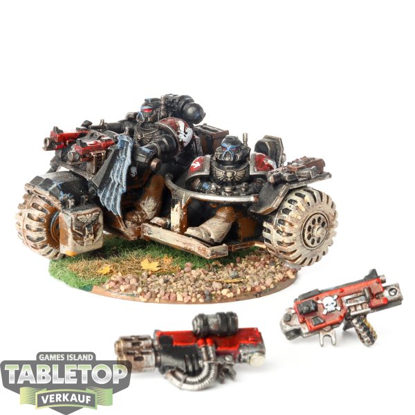 Dark Angels - Attack Bike klassisch - bemalt