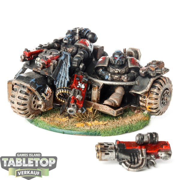 Dark Angels - Attack Bike klassisch - bemalt