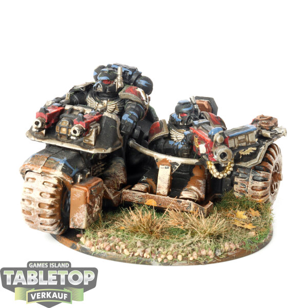 Dark Angels - Attack Bike klassisch - bemalt