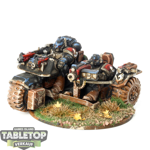 Dark Angels - Attack Bike klassisch - bemalt