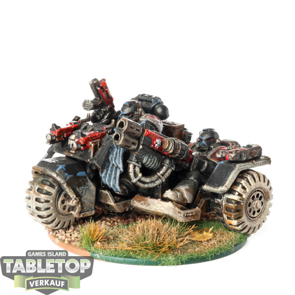 Dark Angels - Attack Bike klassisch - bemalt