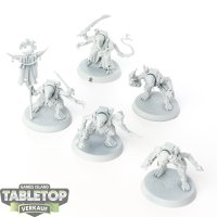 Genestealer Cults - 5x Acolyte Hybrids - grundiert