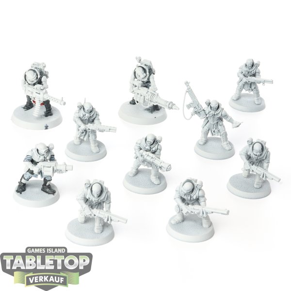 Genestealer Cults - 10x Neophyte Hybrids - teilweise bemalt