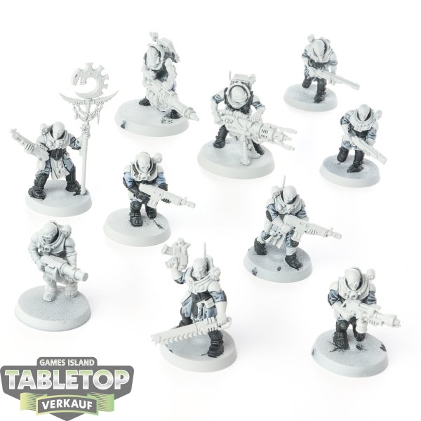 Genestealer Cults - 10x Neophyte Hybrids - teilweise bemalt