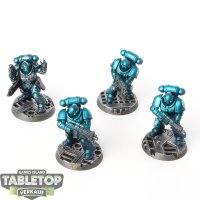 Space Marines - 4x Primaris Intercessors - bemalt