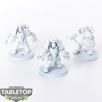 Space Marines - 3 x Primaris Aggressors - grundiert