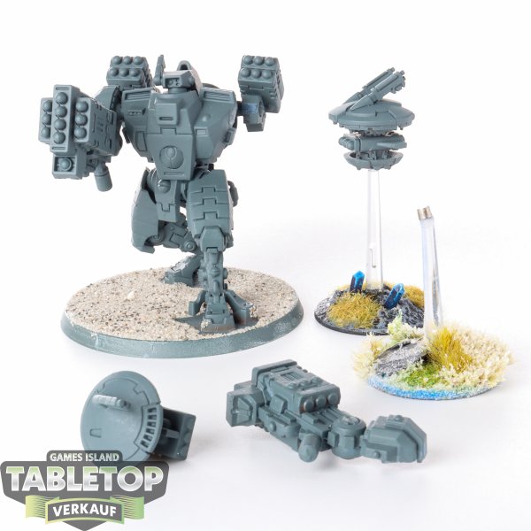 Tau Empire - XV88 Broadside Battlesuit - grundiert