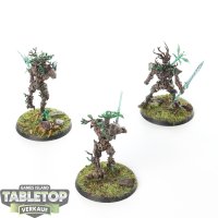 Sylvaneth - 3 Kurnoth Hunters - gut bemalt