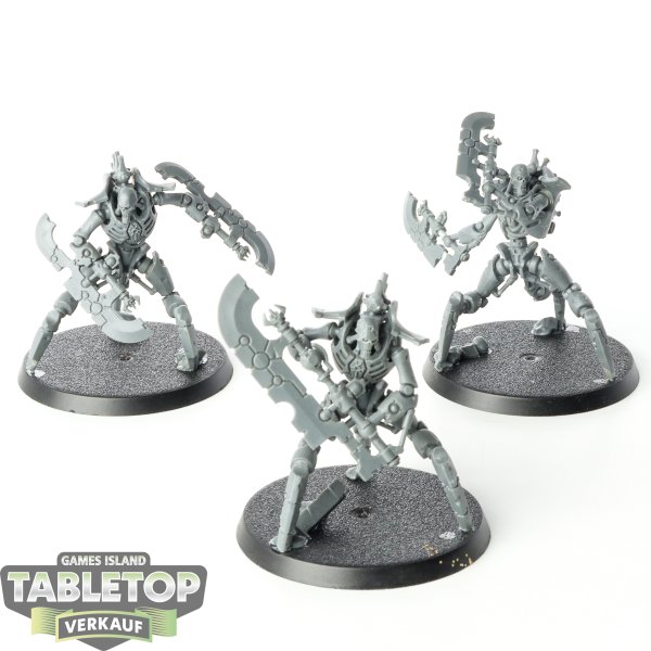 Necrons - 3x Skorpekh Destroyers - unbemalt