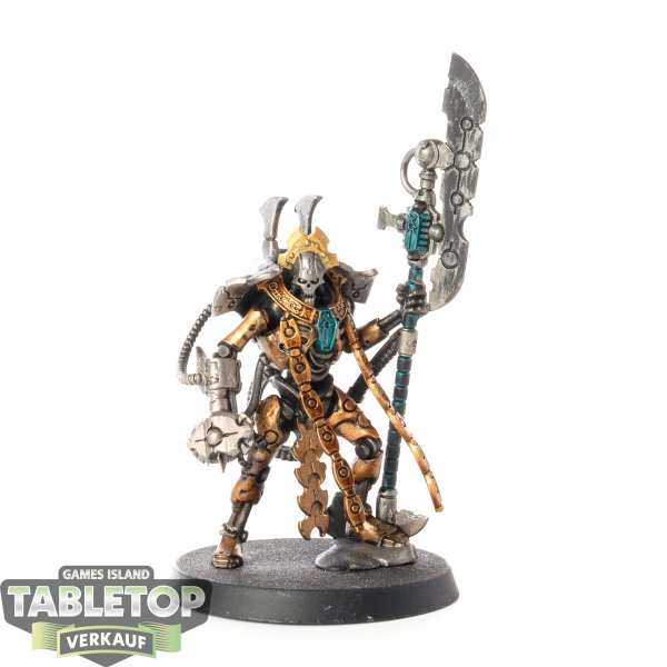 Necrons - Overlord with Tachyon Arrow - bemalt