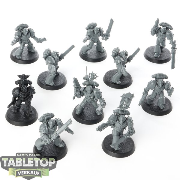 Horus Heresy - 10x MK Tactical Marines - unbemalt