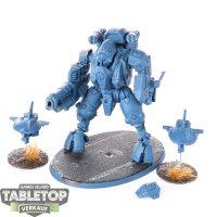 Tau Empire - XV95 Ghostkeel Battlesuit - grundiert