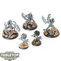 Necrons - 3 Skorpekh Destroyers & 2 Plasmacyte -...