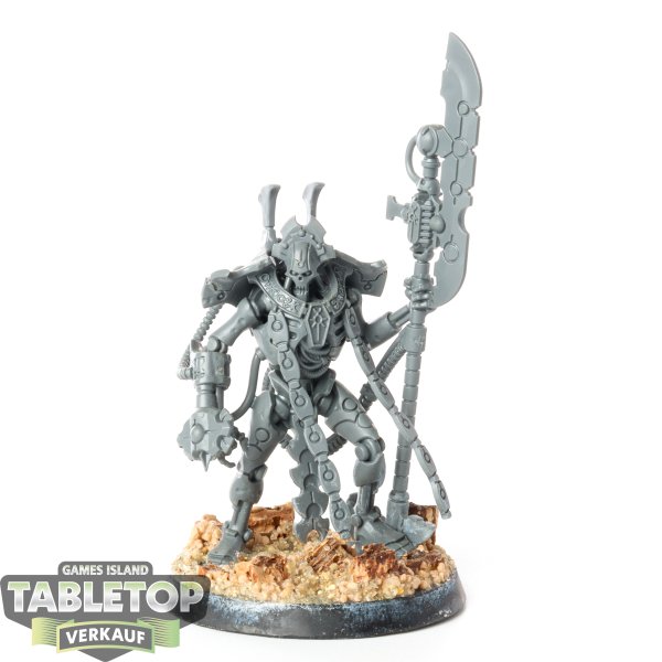 Necrons - Overlord with Tachyon Arrow - unbemalt