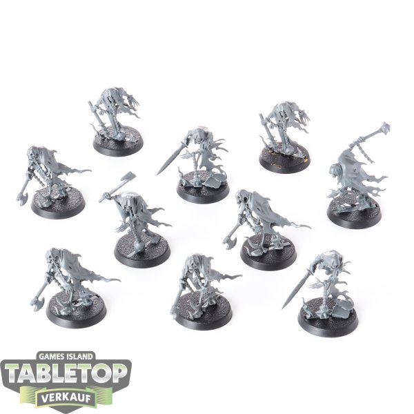 Nighthaunt - 10x Chainrasp Hordes - unbemalt