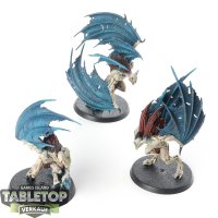 Soulblight Gravelords - 3 x Vargheists - bemalt