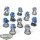Space Marines - 10 x Tactical Squad klassisch - teilweise bemalt