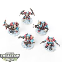 Orruk Warclans - 5 x Brutes - bemalt