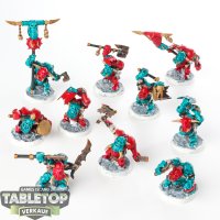 Orruk Warclans - 10 x Orruk Ardboys klassisch - bemalt