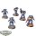 Space Marines - 5 Primaris Marines - teilweise bemalt