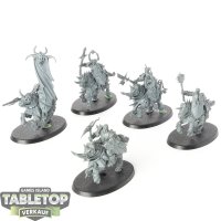 Slaves to Darkness - 5x Chaos Knights - unbemalt