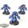 Space Marines - 3x Primaris Aggressors - teilweise bemalt