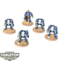 Space Marines - 5x Terminator Squad klassisch - bemalt