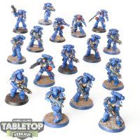 Space Marines - 16x Primaris Intercessors - bemalt